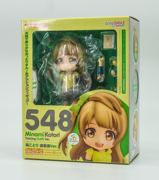 GSC 粘土人 lovelive 南小鸟 练习服 开箱简评