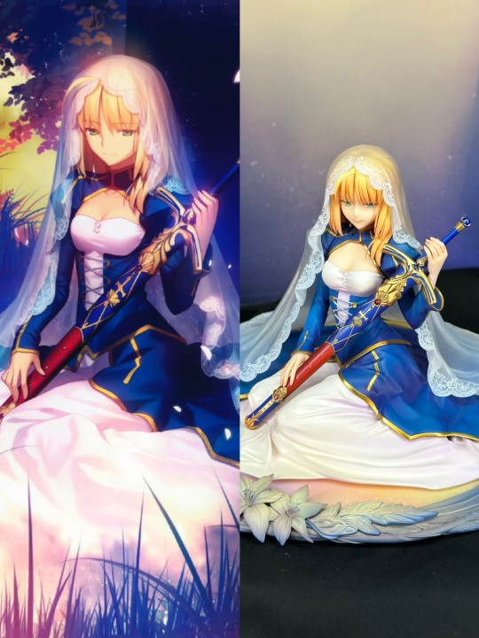 gsc阿瓦隆呆毛原画对比