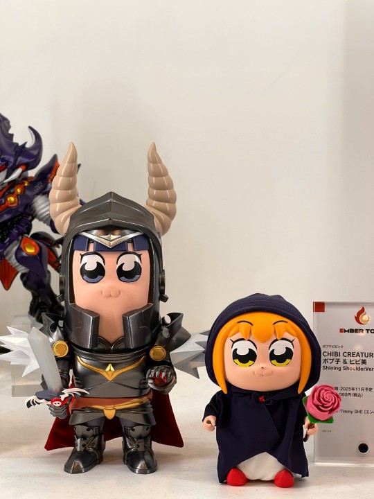 【展品】焰光玩具 Chibi Creature pop子和pipi美的日常 POP子 与 PIPI美