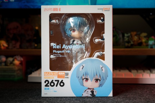 【开箱】粘土人#2676 绫波零 战斗服