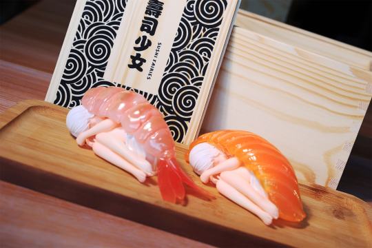 寿司，寿司，快到我的肚肚里来！！