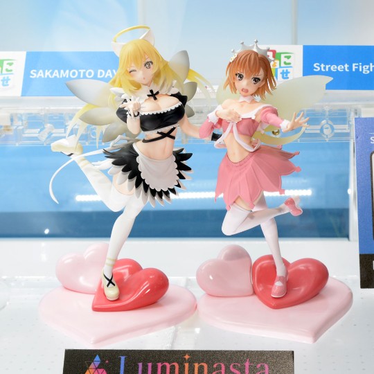 【展品】世嘉 某科学的超电磁炮T Luminasta “食蜂操祈”~堕天使女仆~&“御坂美琴”～大精灵女仆～ 返图搬运