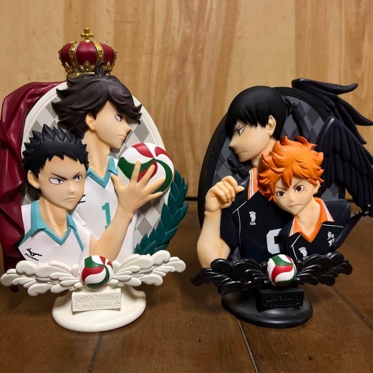 转载一番赏排球少年胸像实物图