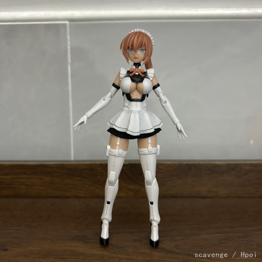 继续收尾，顺便把很早之前买给大恶魔的布裙用上了，甚至还有预留给蝴蝶结的避让位