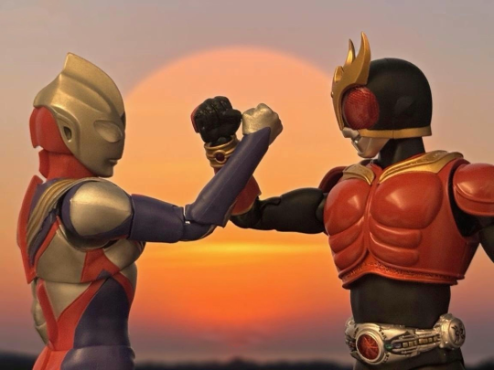 平成两位老大哥的会面