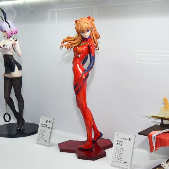 【展品】BearPanda 新世纪福音战士 式波·明日香·兰格雷 1/4比例手办 返图搬运