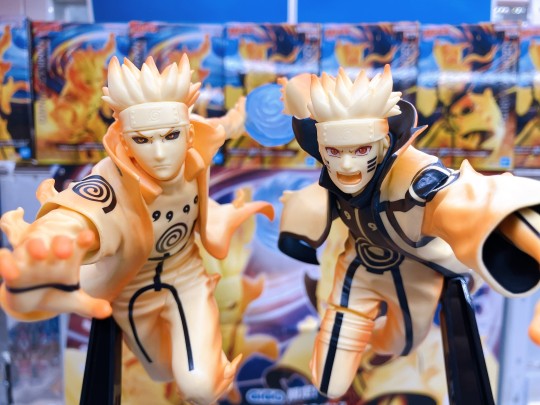 【大货】眼镜厂 火影忍者疾风传珍藏人偶 漩涡鸣人与波风水门 &螺旋丸返图搬运