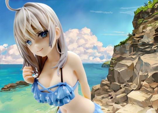 角川 不时用俄语小声说真心话的邻桌艾莉同学 艾莉 泳裝Ver. BD限定款