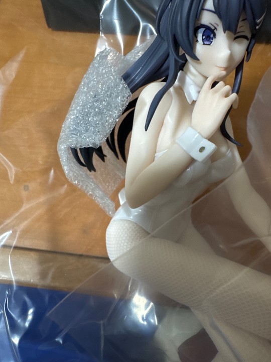 ANIPLEX+  樱岛麻衣 白色兔女郎 到货返图