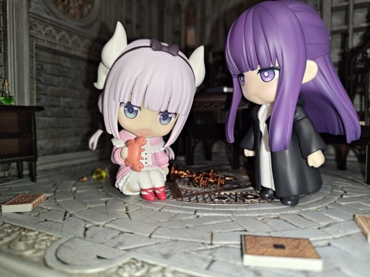 粘土人，1963和2368，康娜和菲伦