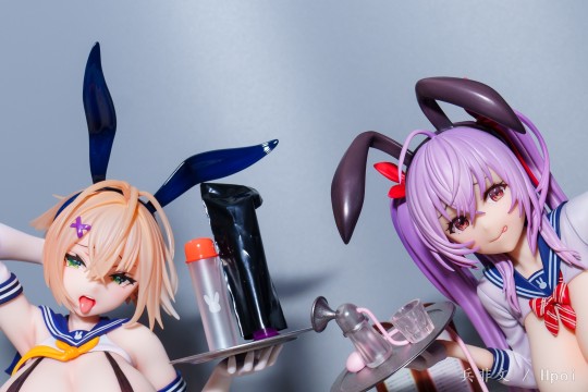 逆兔女郎 后辈酱 + 双马尾酱