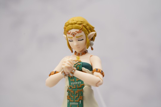 可动手办 但没有可动 figma王国之泪 塞尔达