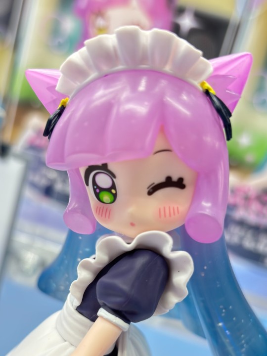 转载科乐美噗妮露猫耳女仆景品大货实物图