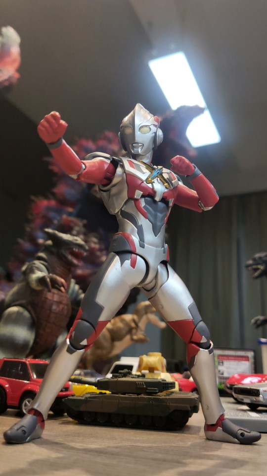 开盒 SHF 艾克斯奥特曼 新生代之星 基础形态 PART2