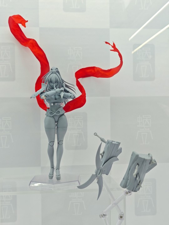 蜗之壳 忍者+木桩配件包 WF展会实物图