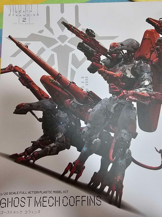 寿屋幽灵机甲拼装完成记录