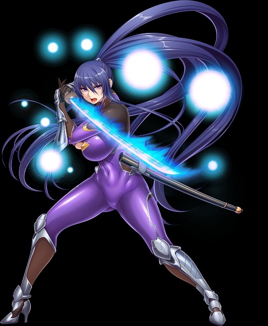 水一下 对魔忍rpgx 秋山凛子战吼的立绘和脸