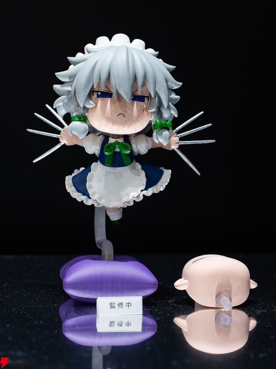 【展品】科乐美 东方 慢慢来抽象风可爱人偶 十六夜咲夜