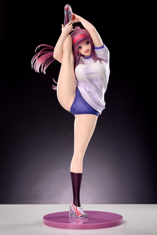 lsp我喜欢上摆奇怪姿势的手办——志津城宁瑠体操服