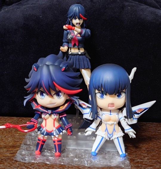 【大货】粘土人2808斩服少女 缠流子&鬼龙院皐月 返图搬运