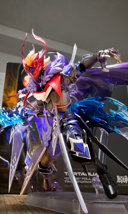 【大货】海洋堂转轮科技 原神达达利亚 魔王武装 返图搬运