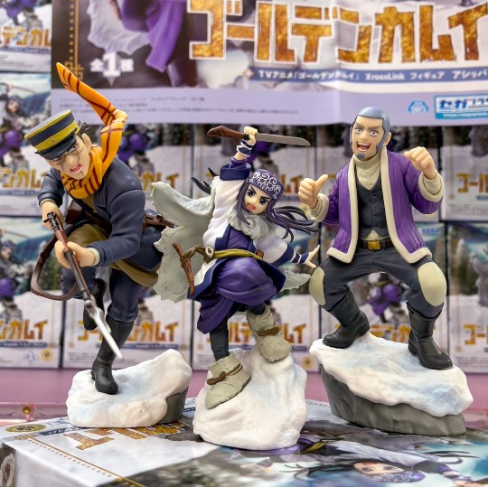 【大货】世嘉 黄金神威 XrossLink 三人组 返图搬运