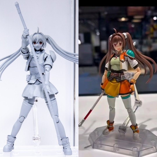 你特么谁？  艾丝蒂尔上色展图