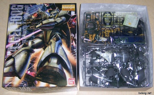 大龙板件/盒子图 MG 1/100 机动战士高达 	MS-14A 勇士 Ver.2.0