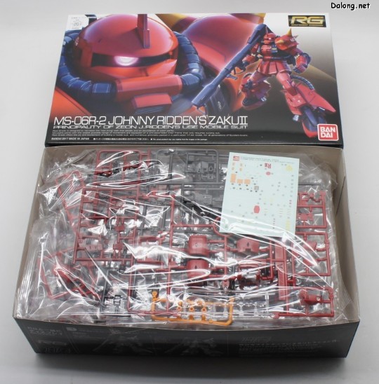 大龙板件/盒子图 RG#26 MS-06R-2  强尼莱丁专用扎古Ⅱ