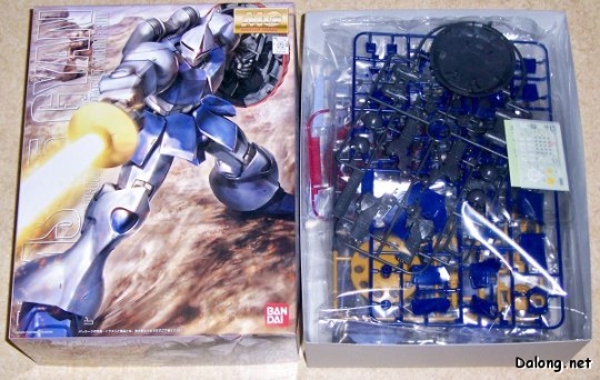 大龙板件/盒子图 MG 1/100 机动战士高达 YMS-15 强人