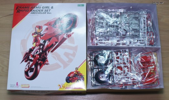 大龙板件/盒子图 机甲少女 魔鹫  与 疾速掠影套装