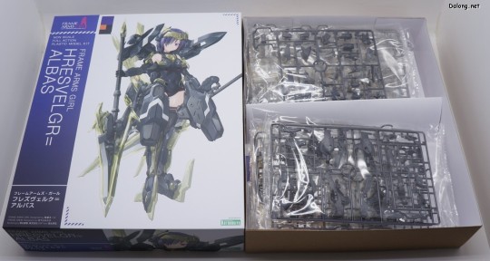 大龙板件/盒子图 机甲少女 黑皙魔鹫