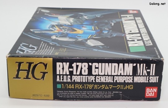 大龙板件/盒子图 HG#02 高达Mk-II
