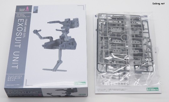 大龙板件/盒子图 机甲少女 外骨骼机甲组件