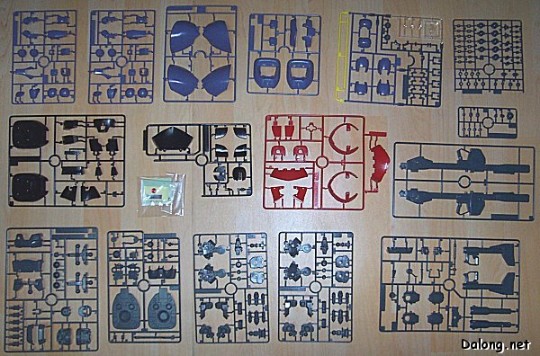 大龙板件/盒子图 MG 1/100 机动战士高达  	MS-09R 力克·大魔