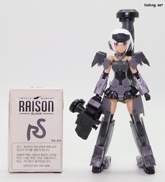 大龙评测 机甲少女 轰雷改（黑色）+ FGM148 标枪反坦克导弹