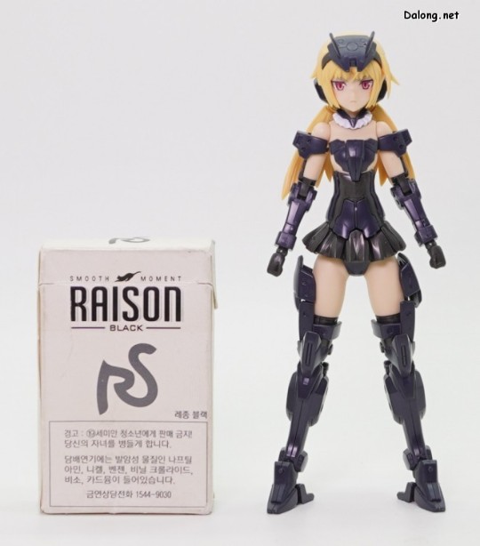 大龙评测 机甲少女 安姬蒂特 黑色