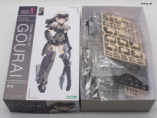 大龙板件/盒子图 机甲少女 轰雷