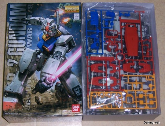 大龙板件/盒子图 MG RX-78-2 高达 ver.O.Y.W. アニメカラー