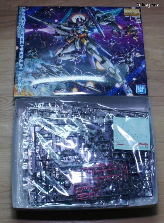 大龙板件/盒子图 MG 高达创形者 AGE-IIMG 高达AGEII玛格南