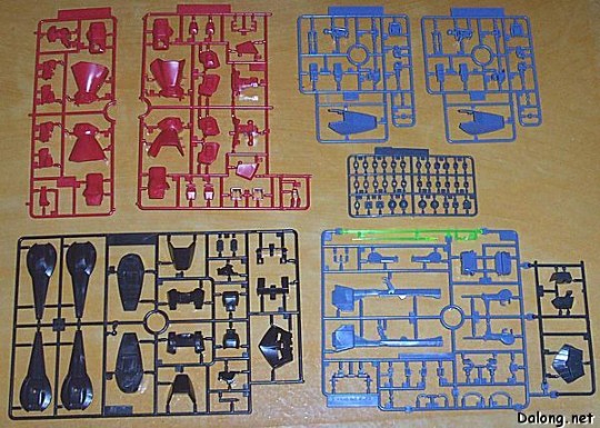 大龙板件/盒子图 HGUC#33 利克·迪亚斯（科瓦特罗·巴吉纳配色）