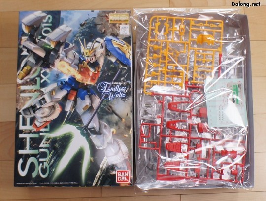 大龙板件/盒子图 MG 1/100 新机动战记高达W 无尽的华尔兹 XXXG-01S 神龙高达 EW版