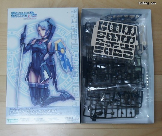 大龙板件/盒子图 梦幻之星在线：蓝色脉冲 蕾卡西尔·希诺  Ver.APSY