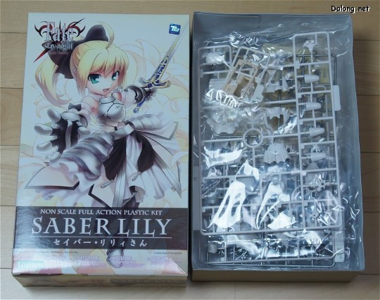 大龙板件/盒子图 命运之夜 Saber（Lily）