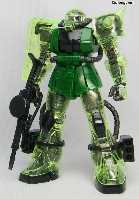 大龙评测 MG 机动战士高达 MS-06J扎古II Clear Colour Ver.
