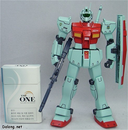 大龙评测 MG 1/100 机动战士高达0083 星尘的回忆 RGM-79C 吉姆改 Standard Color