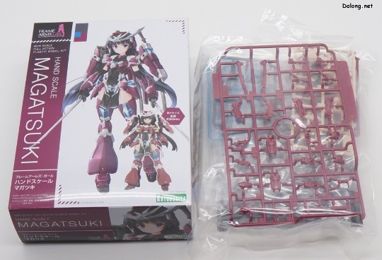 大龙板件/盒子图 机甲少女 掌上尺寸少女 祸月