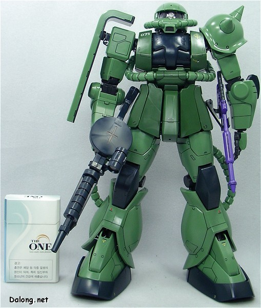 大龙评测 PG 1/60 机动战士高达 MS-06F 扎古II（量产机）