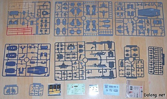 大龙板件/盒子图 MG 1/100 RX-78-3 G3高达