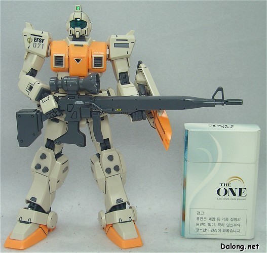 大龙评测 MG 1/100 机动战士高达 第08MS小队 RGM-79[G] 陆战型吉姆